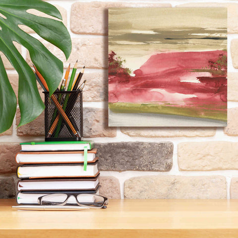 Image of 'Red Rock I' by Chris Paschke, Giclee Canvas Wall Art,12 x 12