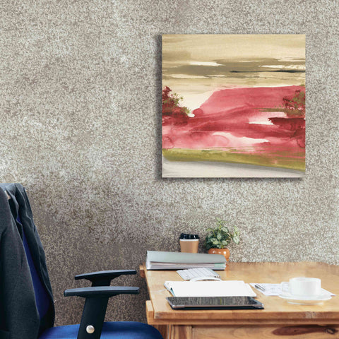 Image of 'Red Rock I' by Chris Paschke, Giclee Canvas Wall Art,26 x 26