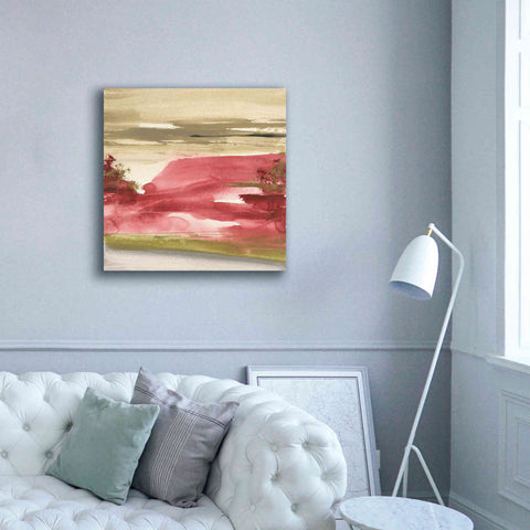 Image of 'Red Rock I' by Chris Paschke, Giclee Canvas Wall Art,37 x 37