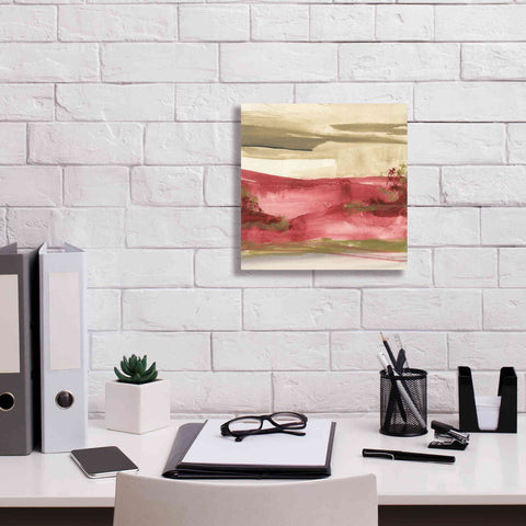 Image of 'Red Rock II' by Chris Paschke, Giclee Canvas Wall Art,12 x 12