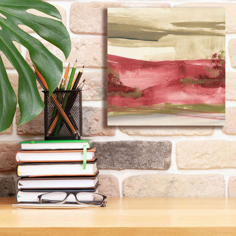 Image of 'Red Rock II' by Chris Paschke, Giclee Canvas Wall Art,12 x 12