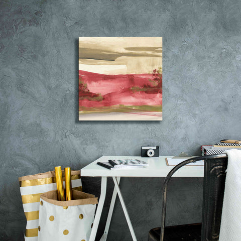 Image of 'Red Rock II' by Chris Paschke, Giclee Canvas Wall Art,18 x 18