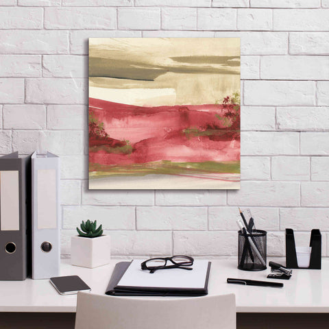 Image of 'Red Rock II' by Chris Paschke, Giclee Canvas Wall Art,18 x 18