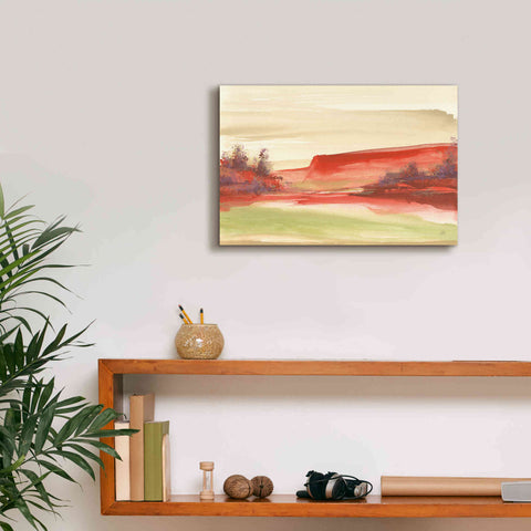 Image of 'Red Rock III' by Chris Paschke, Giclee Canvas Wall Art,18 x 12