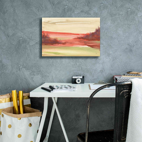 Image of 'Red Rock IV' by Chris Paschke, Giclee Canvas Wall Art,18 x 12