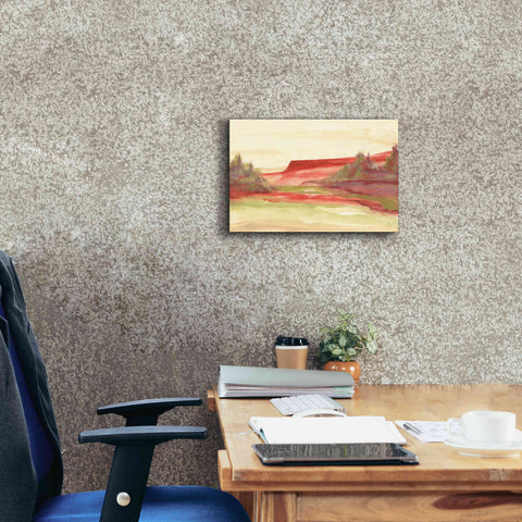 Image of 'Red Rock V' by Chris Paschke, Giclee Canvas Wall Art,18 x 12