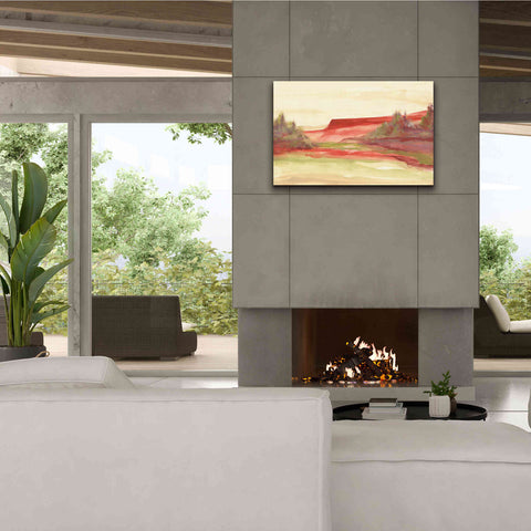 Image of 'Red Rock V' by Chris Paschke, Giclee Canvas Wall Art,40 x 26