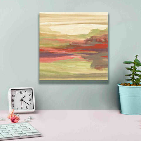 Image of 'Distant Fields' by Chris Paschke, Giclee Canvas Wall Art,12 x 12