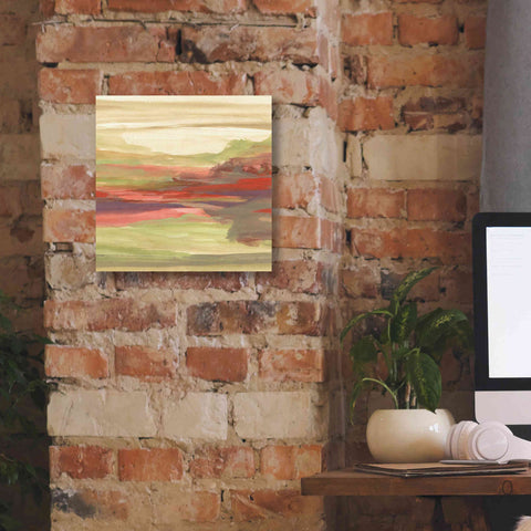 Image of 'Distant Fields' by Chris Paschke, Giclee Canvas Wall Art,12 x 12