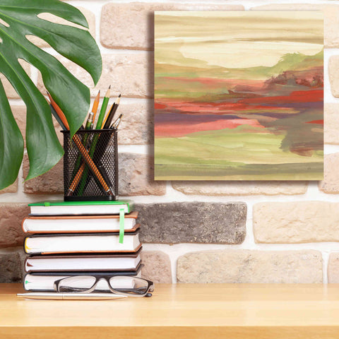 Image of 'Distant Fields' by Chris Paschke, Giclee Canvas Wall Art,12 x 12