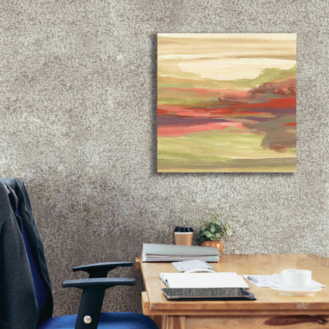 Image of 'Distant Fields' by Chris Paschke, Giclee Canvas Wall Art,26 x 26