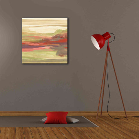 Image of 'Distant Fields' by Chris Paschke, Giclee Canvas Wall Art,26 x 26