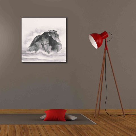 Image of 'Solitary Rock' by Chris Paschke, Giclee Canvas Wall Art,26 x 26