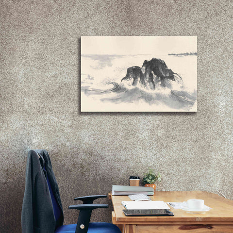 Image of 'Ocean Waves' by Chris Paschke, Giclee Canvas Wall Art,40 x 26