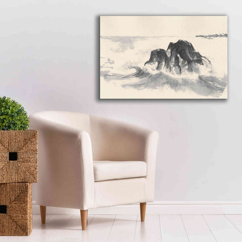 Image of 'Ocean Waves' by Chris Paschke, Giclee Canvas Wall Art,40 x 26