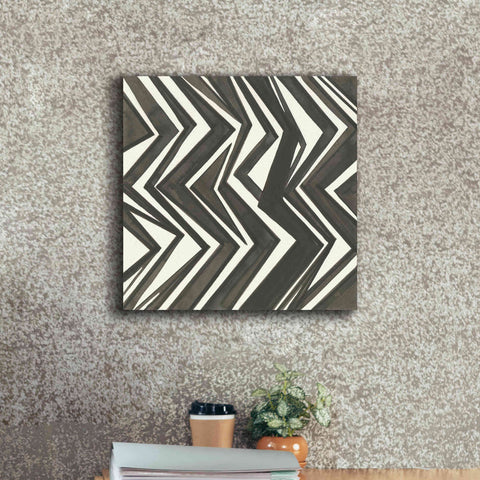 Image of 'Graphics V' by Chris Paschke, Giclee Canvas Wall Art,18 x 18