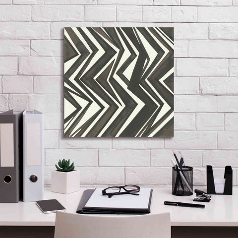 Image of 'Graphics V' by Chris Paschke, Giclee Canvas Wall Art,18 x 18