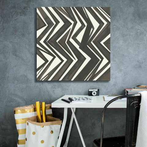 Image of 'Graphics V' by Chris Paschke, Giclee Canvas Wall Art,26 x 26