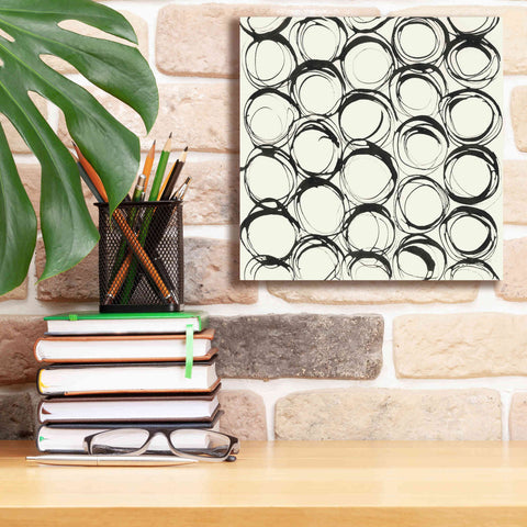 Image of 'Graphics IX' by Chris Paschke, Giclee Canvas Wall Art,12 x 12