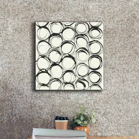 Image of 'Graphics IX' by Chris Paschke, Giclee Canvas Wall Art,18 x 18