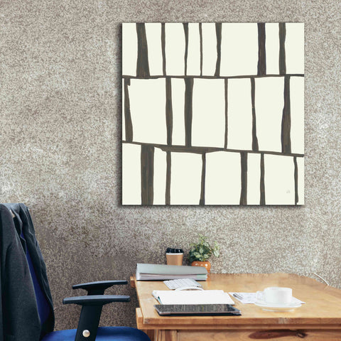 Image of 'Graphics X' by Chris Paschke, Giclee Canvas Wall Art,37 x 37