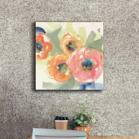 Image of 'Buttercup I' by Chris Paschke, Giclee Canvas Wall Art,18 x 18