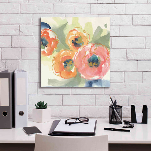 Image of 'Buttercup I' by Chris Paschke, Giclee Canvas Wall Art,18 x 18