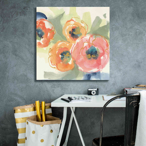 Image of 'Buttercup I' by Chris Paschke, Giclee Canvas Wall Art,26 x 26