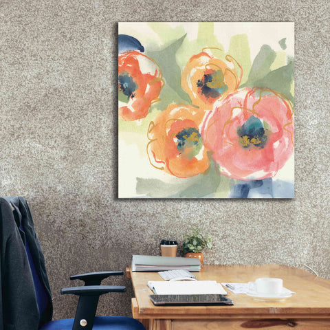 Image of 'Buttercup I' by Chris Paschke, Giclee Canvas Wall Art,37 x 37