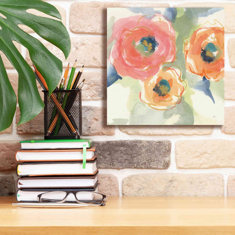 Image of 'Buttercup II' by Chris Paschke, Giclee Canvas Wall Art,12 x 12