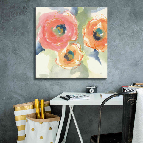 Image of 'Buttercup II' by Chris Paschke, Giclee Canvas Wall Art,26 x 26