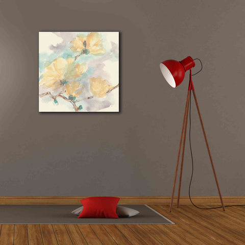 Image of 'Magnolias In White II' by Chris Paschke, Giclee Canvas Wall Art,26 x 26