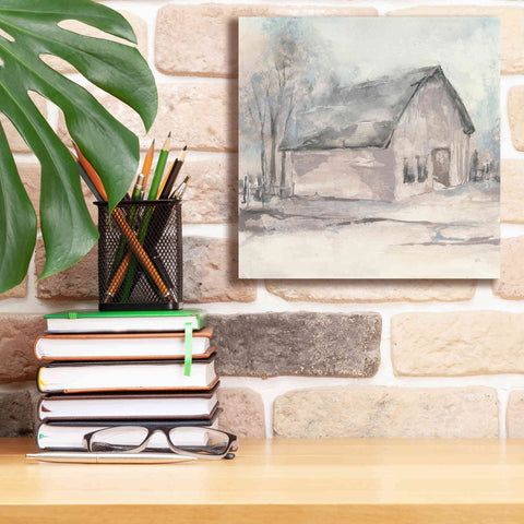 Image of 'Barn I' by Chris Paschke, Giclee Canvas Wall Art,12 x 12