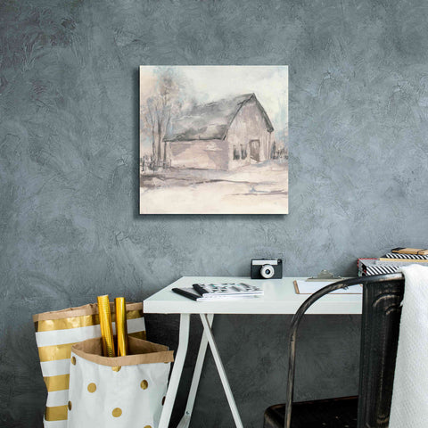 Image of 'Barn I' by Chris Paschke, Giclee Canvas Wall Art,18 x 18