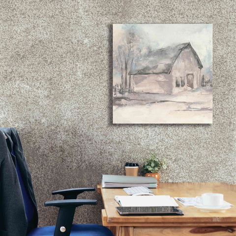 Image of 'Barn I' by Chris Paschke, Giclee Canvas Wall Art,26 x 26