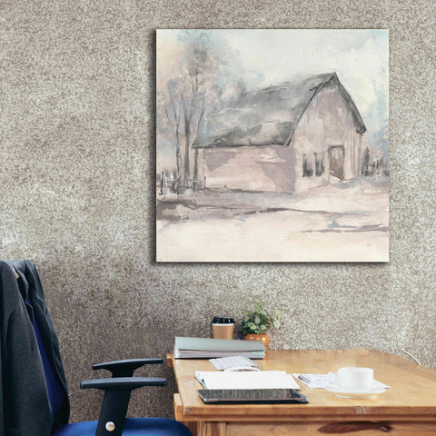 Image of 'Barn I' by Chris Paschke, Giclee Canvas Wall Art,37 x 37