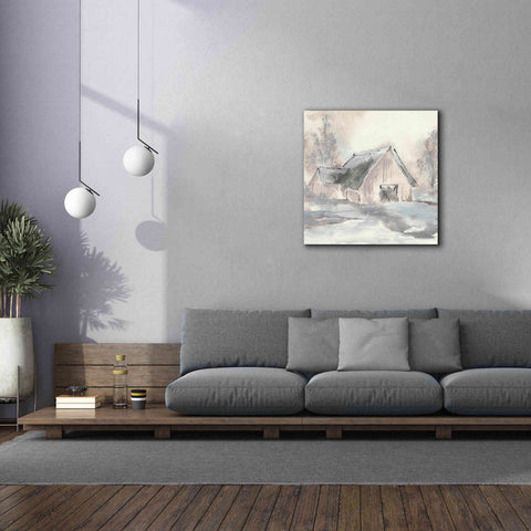 Image of 'Barn II' by Chris Paschke, Giclee Canvas Wall Art,37 x 37