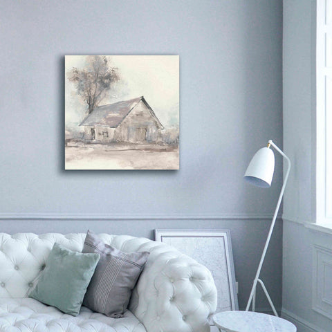 Image of 'Barn III' by Chris Paschke, Giclee Canvas Wall Art,37 x 37