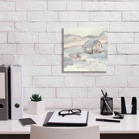 Image of 'Barn IV' by Chris Paschke, Giclee Canvas Wall Art,12 x 12