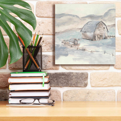 Image of 'Barn IV' by Chris Paschke, Giclee Canvas Wall Art,12 x 12