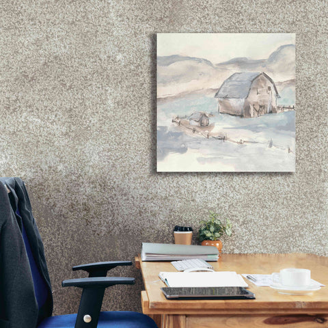 Image of 'Barn IV' by Chris Paschke, Giclee Canvas Wall Art,26 x 26