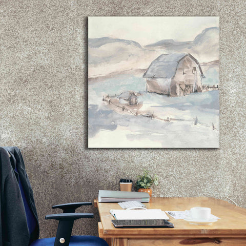 Image of 'Barn IV' by Chris Paschke, Giclee Canvas Wall Art,37 x 37