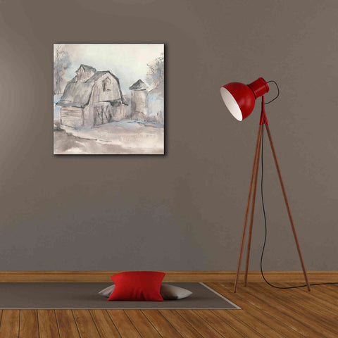 Image of 'Barn V' by Chris Paschke, Giclee Canvas Wall Art,26 x 26