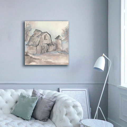 Image of 'Barn V' by Chris Paschke, Giclee Canvas Wall Art,37 x 37