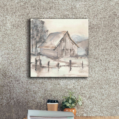Image of 'Barn VII' by Chris Paschke, Giclee Canvas Wall Art,18 x 18