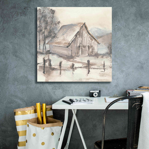 Image of 'Barn VII' by Chris Paschke, Giclee Canvas Wall Art,26 x 26