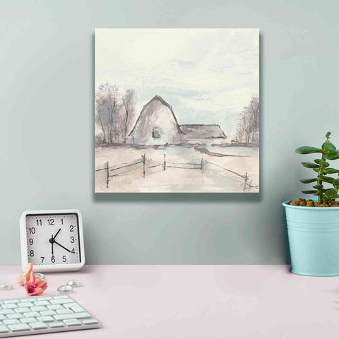 Image of 'Barn VIII' by Chris Paschke, Giclee Canvas Wall Art,12 x 12