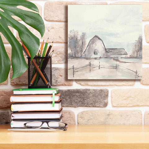 Image of 'Barn VIII' by Chris Paschke, Giclee Canvas Wall Art,12 x 12