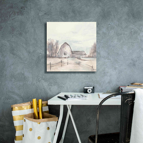 Image of 'Barn VIII' by Chris Paschke, Giclee Canvas Wall Art,18 x 18