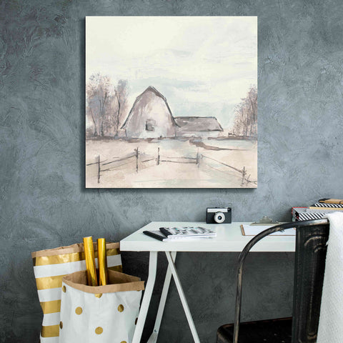 Image of 'Barn VIII' by Chris Paschke, Giclee Canvas Wall Art,26 x 26